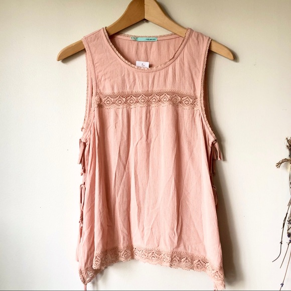 Maurices Tops - Maurices |  Sleeveless Blush Pink Rayon Top